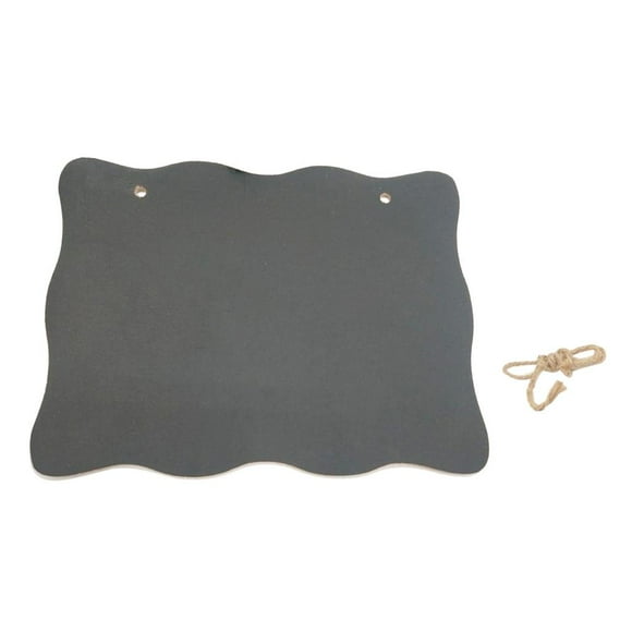 Tablero De Mensajes De Pizarra De Madera Colgante Para Kindergarten Cafe Tea