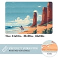 thumbnail image 2 of Surf Non-Slip Polyester Door Rugs, Kitchen Rug, Chair Mat - Machine Washable Area Floor Carpet, 2 of 6