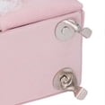 thumbnail image 4 of Dollhouse Wardrobe Furniture Accessory Pink Lint Rhinestones Cute Mini Armoire Jewelry Box for Girls Kid, 4 of 4