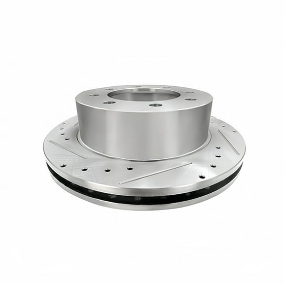 330mm Rear Right  Drilled Slotted Brake Disc Rotors For 2003-2006 2008-2013 GMC Yukon XL 2500