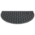 thumbnail image 5 of Ottomanson Easy Clean, Waterproof, Low Profile, Non-Slip Circles Indoor/Outdoor Rubber Doormat, 18" x 28", Silver, 5 of 7