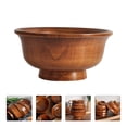 thumbnail image 4 of GETAJGHSD Wood Serving Bowl Wooden Bowl Assorted Color 1Pack 5.9x5.9x3In, 4 of 8