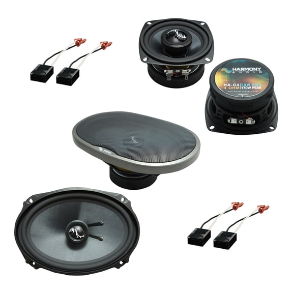 Fits GMC Safari Mini Van 1991-1995 OEM Upgrade Harmony Premium Speakers Package