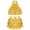 Gold, variant on Girls Backless Sequins Tiered Crop Top with Skirt Set Salsa Samba Rumba Hip-hop Jazz Latin Modern Ballroom Dancewear Silver 11-12