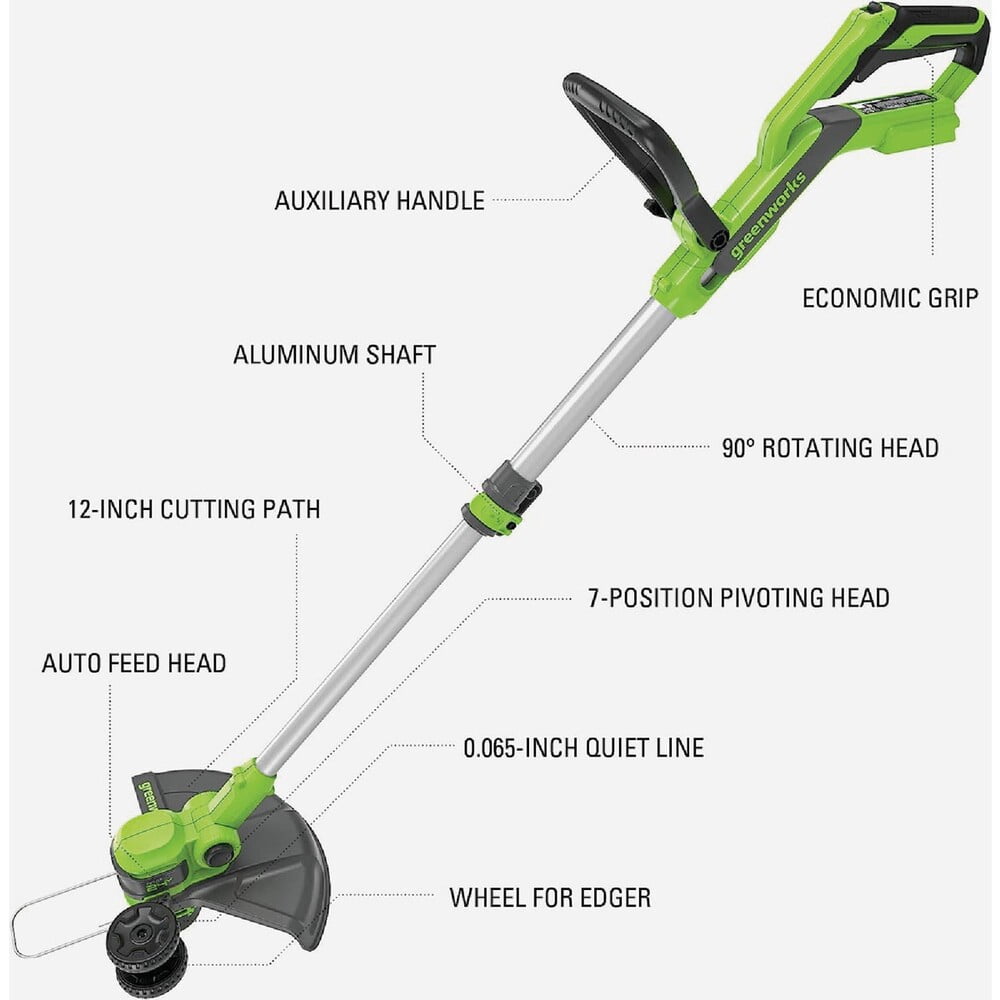 Greenworks 12" 24v String Trimmer 2128502