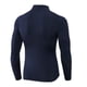 thumbnail image 1 of Sonducket Ropa interior térmica para hombre, camisetas deportivas de invierno de alta elasticidad para hombre, jersey largo con cremallera para Camisetas Azul oscuro Sonducket AP013564-03, 1 of 6