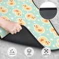 thumbnail image 3 of Sikiie Cute Duck Car Foot Mat Set of 4 Pieces Basics Universal Fit Rubber Carpet Floor Mats For Car SUV Van & Truck, 26.8"L x 17.3"W (Front), 13"L x 17.3"W(Rear), 3 of 6