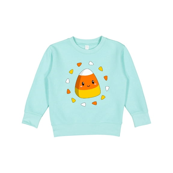Inktastic Cute Halloween Candy Corn Toddler Sweatshirt