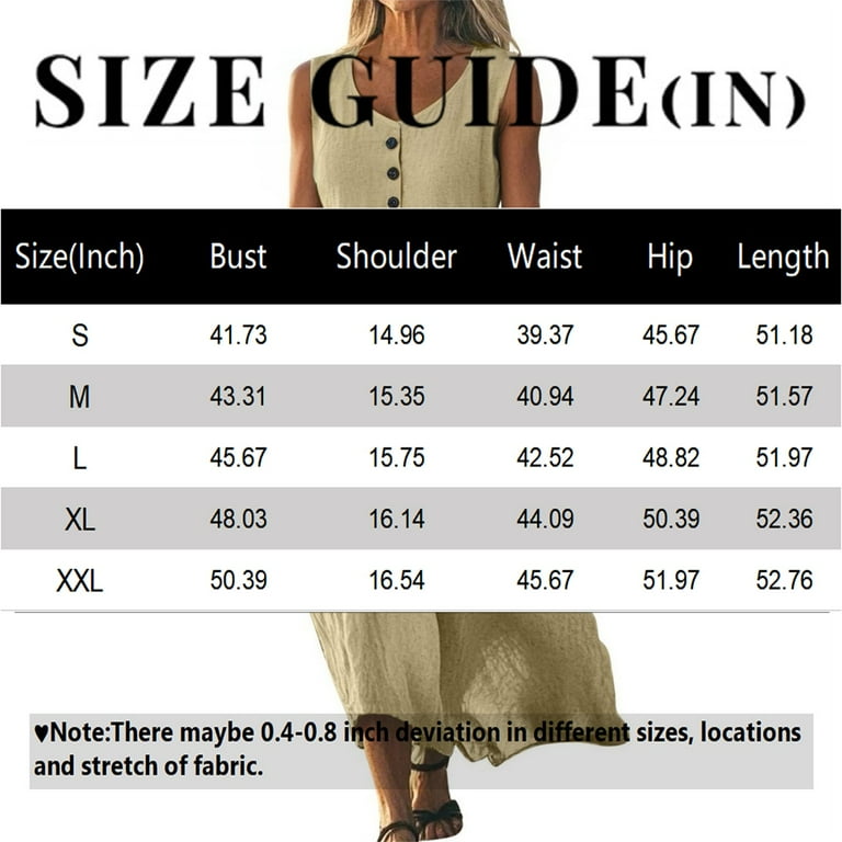 GXIPO Womens Cotton Linen Casual Summer Maxi Dress 2025 Solid Sundress  Summer Beach Maxi Dress Loose Fit T Shirt Dress Solid Dress Blue 2XL -  Walmart.com
