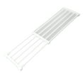 thumbnail image 4 of Shelf Dividers,PP Steel Tube Closet Tension Shelf Expandable Nail Free Wardrobe Cupboard Divider Storage Rack, 4 of 8