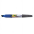 Crayola Dry Erase Marker, Chisel Tip, Blue, Dozen
