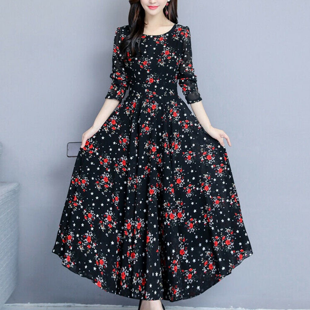 Floral Maxi Dress | Walmart Canada