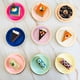 thumbnail image 2 of 8 unids/lote 10cm Mini platos de papel vajilla desechable niños fiesta de cumpleaños suministros para decoración de boda juegos de platos pequeños, 2 of 4