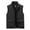 Black, variant on Men's Casual Outdoor Vest Lightweight Sleeveless Zip Up Breathable Multi-Pocket Fishing Safari Travel Vests Outwear