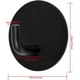 thumbnail image 1 of Ganchos adhesivos potentes de acero inoxidable, ganchos para toallas autoadhesivos, sin perforación, ganchos para toallas impermeables para baño, cocina, oficina, negro, 1 of 5