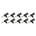 thumbnail image 3 of Banana Socket 10Pcs Solderless Banana Plug ABS Brass Lantern Open Screw Bananas Connectors For Inverters 4mm, 3 of 8