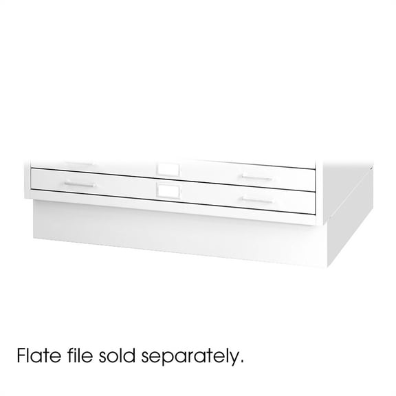 Safco Closed Base for 4998 White