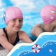thumbnail image 3 of 2 gorros de natación para niños, niños pequeños, niños y niñas, gorro de natación impermeable para cabello largo y corto, 3 of 5