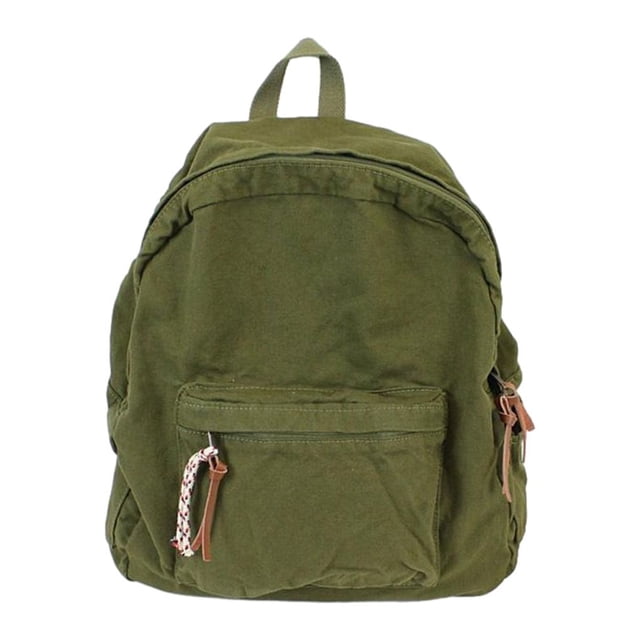 Ruiboury Unisex Backpack With Adjustable Straps And Stylish Durable Cloth School Backpack School Bag Book Bag Comfortable olive 1Set