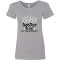 thumbnail image 3 of Inktastic Together, We Fight Lung Cancer Awareness Women's T-Shirt, 3 of 5
