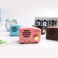 thumbnail image 2 of Retro Multifunction Speaker Radio Subwoofer Small Size Speaker(Blue), 2 of 9