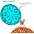 thumbnail image 3 of Cuenco Anti Gula para Gatos o Perros, Bandeja Interactiva para Evitar la Ansiedad, para Mascotas Pequeñas, Medianas y Grandes (Azul), 3 of 4