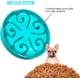 thumbnail image 3 of Cuenco Anti Glotón para Gatos o Perros, Bandeja Interactiva para Evitar la Ansiedad, para Mascotas Pequeñas, Medianas y Grandes (Azul), 3 of 4