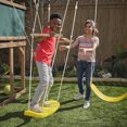 Hideaway Haven Wooden Swing Set / Playset with Surf Swing, Slide