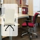 thumbnail image 5 of Fundas para Sillas de Oficina, Funda de Silla de Computadora Estirable de 38-48cm, Blanco Crema, 5 of 7