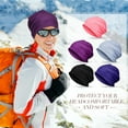 thumbnail image 4 of PHOGARY 5pcs/set Women's Slouchy Beanie Chemo Hat Stretch Cancer Head Wraps Sleep Head Scarf for Cancer Patient, 4 of 4