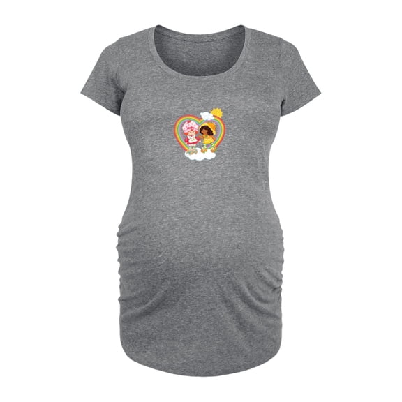 Strawberry Shortcake - Rainbow - Women's Maternity Scoop Neck Graphic T-Shirt