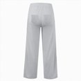 thumbnail image 5 of TOWED22 Girl's Wide Leg Sweatpants High Waisted Baggy Track Sweat Pants(Light Gray,4-5Y), 5 of 5