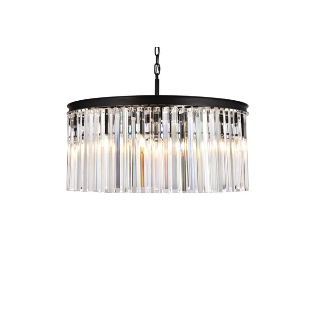 Elegant Lighting Sydney 32" 8 Light Royal Crystal Chandelier