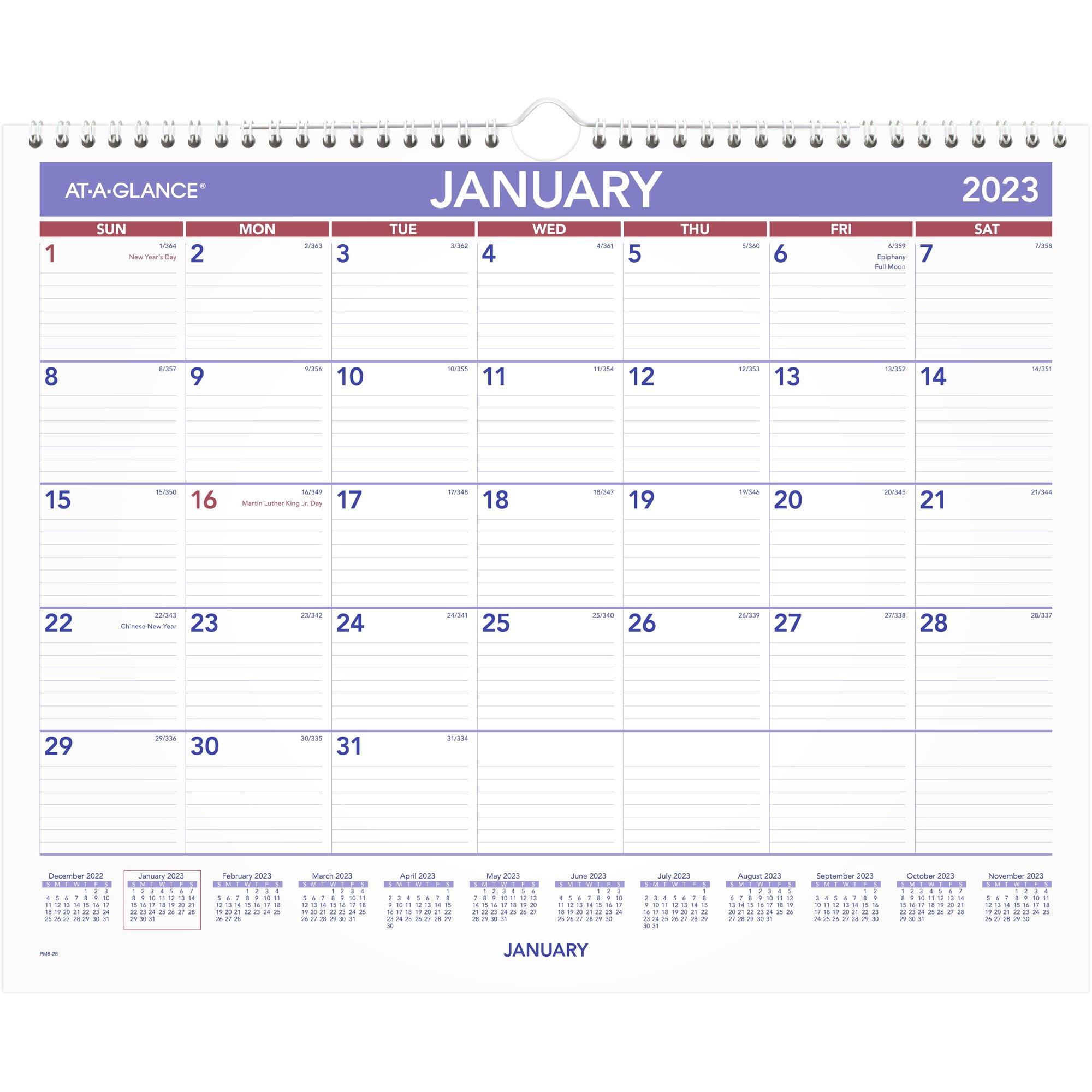 AT A GLANCE Monthly 2023 Wall Calendar Medium 15 X 12 Walmart AT A GLANCE Monthly 2023 Wall Calendar Medium 15 X 12 Walmart
