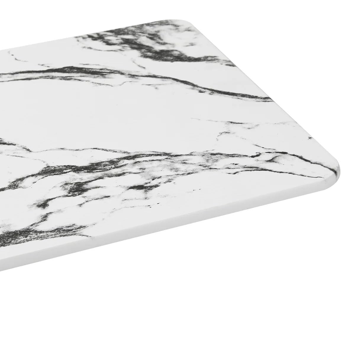 J&V TEXTILES Marble 24x15 Stone Bath Mat Diatomaceous Earth Shower Mat Non-Slip Super Absorbent Diatomite for Bathroom Floor Quick-Drying Easy to Clean White Marble