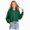 Green, variant on Boys Fleece Jacket Kids Winter coat Girls Lined Zip Up Hoodie Warm Sweatshirt School Hooded Outerwear(5-6 Years,Orange)