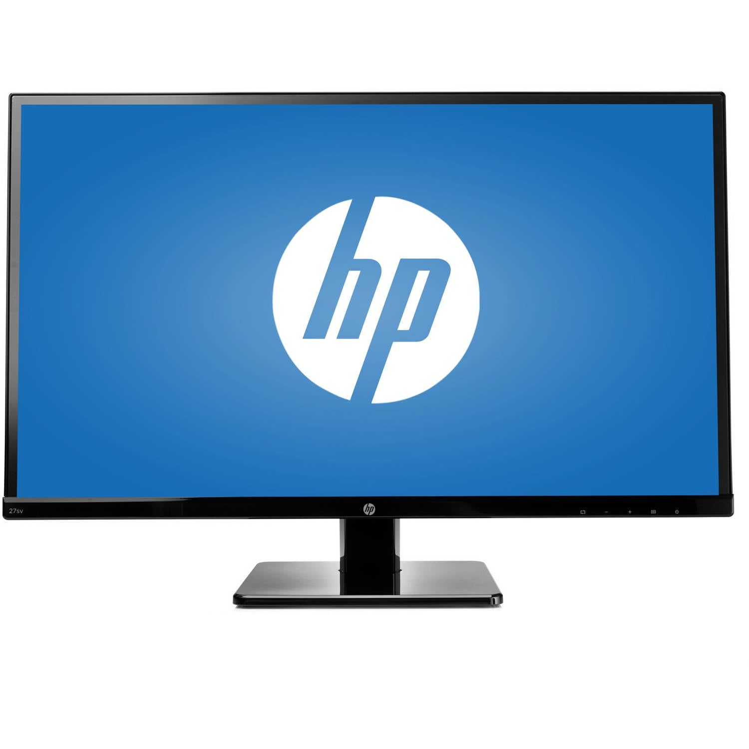 hp 27 led backlit ips monitor 27wm black walmart com