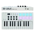 thumbnail image 2 of Controlador de Teclado MIDI M-VAVE 25 teclas USB Blanco, 2 of 9