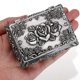 thumbnail image 4 of Joyero de metal vintage para el Día de la Madre, para anillos, collares, cofres del tesoro, caja de regalo de recuerdo para niñas, 4 of 5