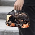 thumbnail image 2 of Bats Travel Case Oxford Cloth Waterproof Digital Pouch Organizer Case for Travel Leather Cord Organizer - 5.9x9.44x3.14 in, 2 of 6
