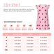 thumbnail image 3 of Fotbe Strawberry And Heart Vestido de Dormir para Niñas de 3 a 10 Años, Mangas Cortas, Estilo Princesa, Pijama Camisón con Mangas Voladas-Medium, 3 of 6