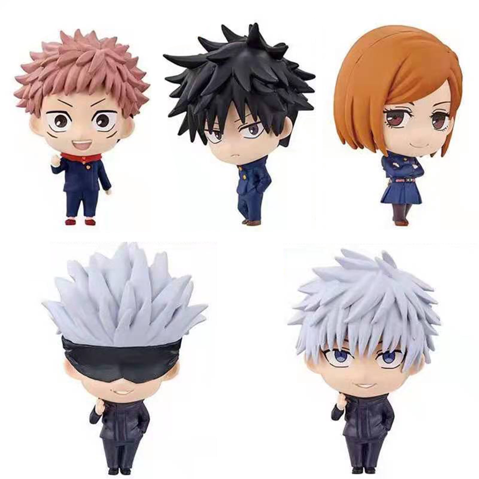 Wanwan 5Pcs Display Mold Jujutsu Kaisen Design Exquisite PVC Simulation  Anime Action Model for Kids - Walmart.com