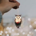 thumbnail image 7 of 1 Pcs Woodland Animal Xmas Ornaments,Lifelike Forest Animal Figurines,Animals Christmas Tree Ornaments,2D Acrylic Christmas Tree Decoration,Animal Xmas Hanging Ornament For Christmas Tree,B, 7 of 7