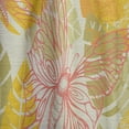 thumbnail image 4 of DESIGN ART Designart 'Summer Butterfly and Colorful Leaves' Traditional Curtain Single Panel 52 in. wide x 95 in. high - 1 Panel 95 Inches, 4 of 5