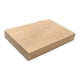 thumbnail image 5 of Bloques de tallado de madera de tilo Kit de bloques de madera Ayuda didáctica de madera de tilo para artistas Manualidades 10 cm x 15 cm x 2 cm, 5 of 8