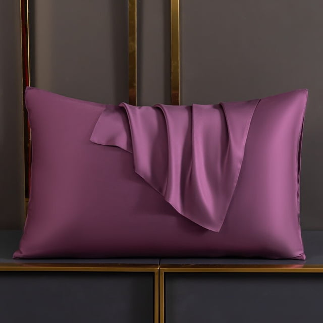 Funda de almohada de seda de morera 100% Natural, funda de almohada de seda auténtica para proteger la piel del cabello, cualquier tamaño, funda de almohada personalizada para ropa de cama Tan Jianjun unisex