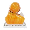 thumbnail image 2 of IBA Indianbeautifulart God Spiritual Figurine Sai Baba Auspicious Hindu God Living Room Home Décor Religious For Car Dashboard-HK, 2 of 8