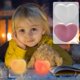 thumbnail image 2 of Lámpara de noche creativa en forma de corazón blanca, regalo de cumpleaños para estudiantes, luz decorativa de ambiente, 2 of 4