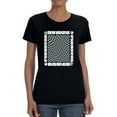 thumbnail image 1 of Guilty Pleasure Art. Shaped T-Shirt Women -Image by Shutterstock, Female 3X-Large, 1 of 4
