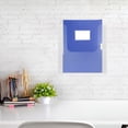 thumbnail image 4 of SHISUYAN Wall Mounted File Holder Transparent Magazine Rack Office Paper Materials Rack, 4 of 8
